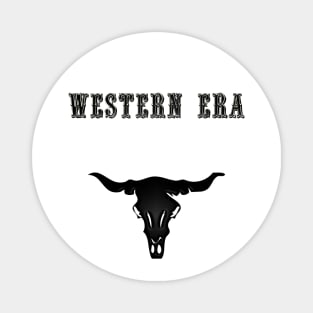 Western Era - Ox Head Skeleton Magnet